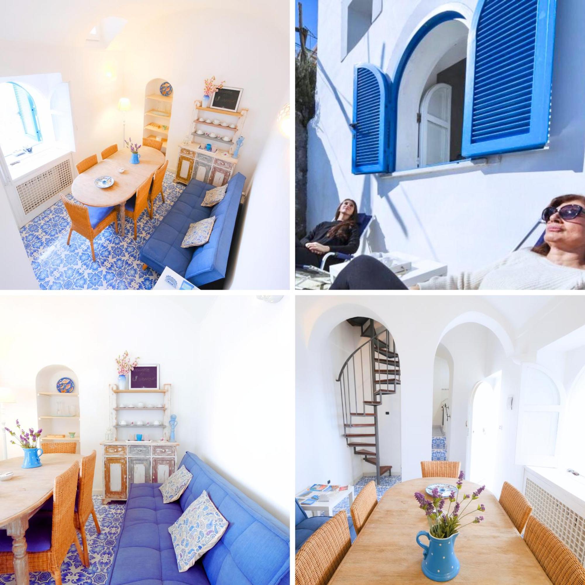 La Saracena-Traditional Amalfi Villa With Sea View Extérieur photo