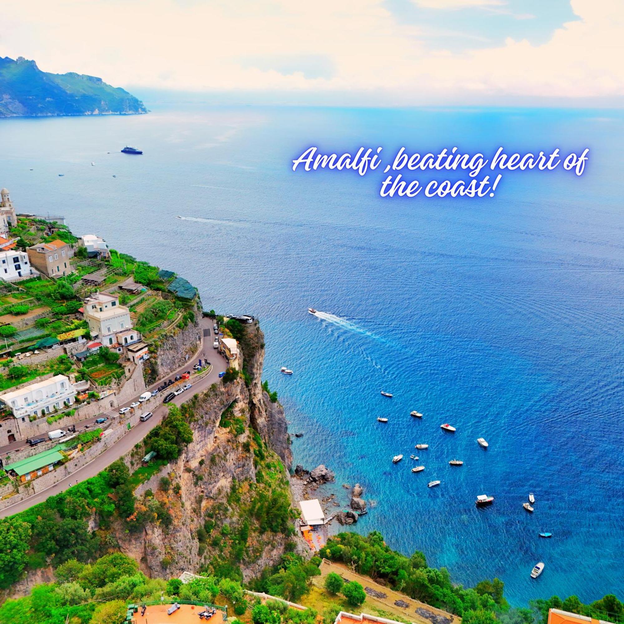 La Saracena-Traditional Amalfi Villa With Sea View Extérieur photo